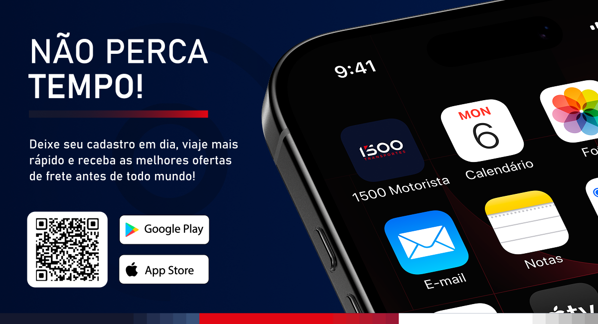 App Motorista 1500 - Clique para baixar